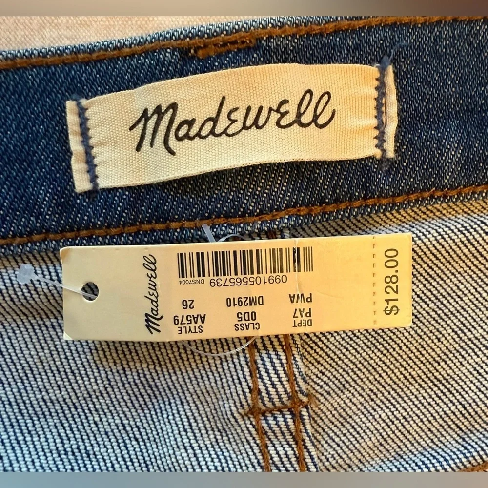 Madewell Women's Blue Jeans 9” High-Rise Skinny Size 26 NWT - Picture 11 of 16
